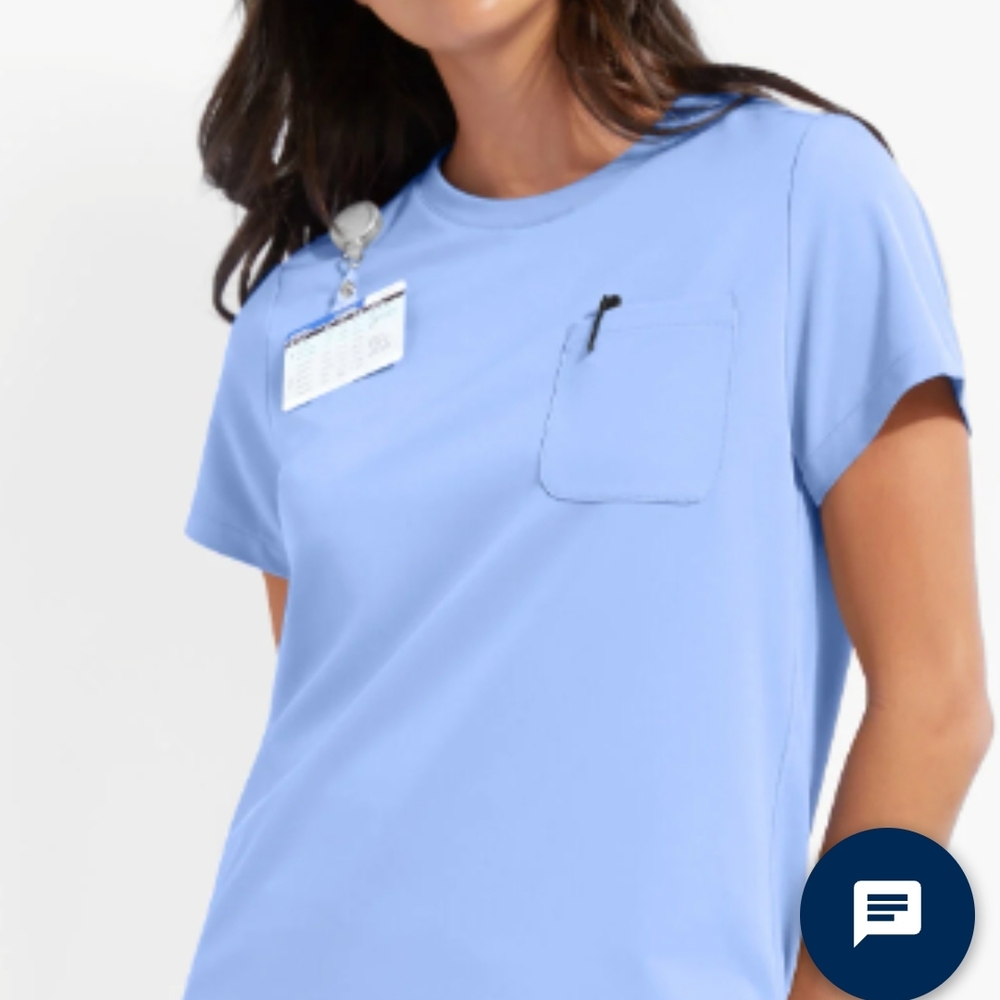 Resurge Citrine Scrub Top Kn